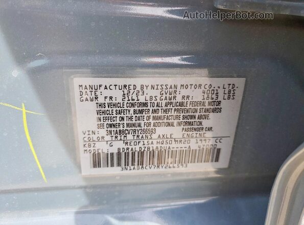 3N1AB8CV7RY266593 2024 NISSAN SENTRA Blue Widok komory silnika