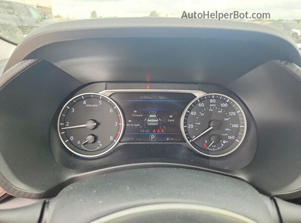 3N1AB8CV7RY304713 2024 NISSAN SENTRA Gray ხელსაწყოთა პანელის ხედი