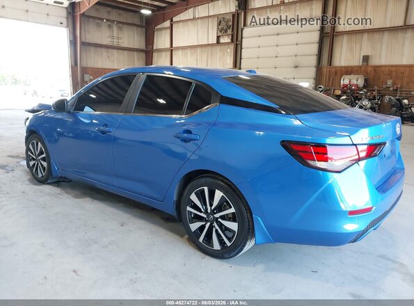 3N1AB8CV7RY322855 2024 NISSAN SENTRA Blue Задня ліва чверть