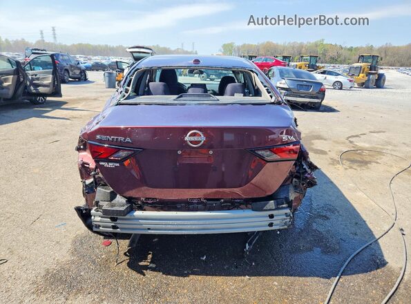 3N1AB8CV7RY379203 2024 NISSAN SENTRA Burgundy Vista trasera