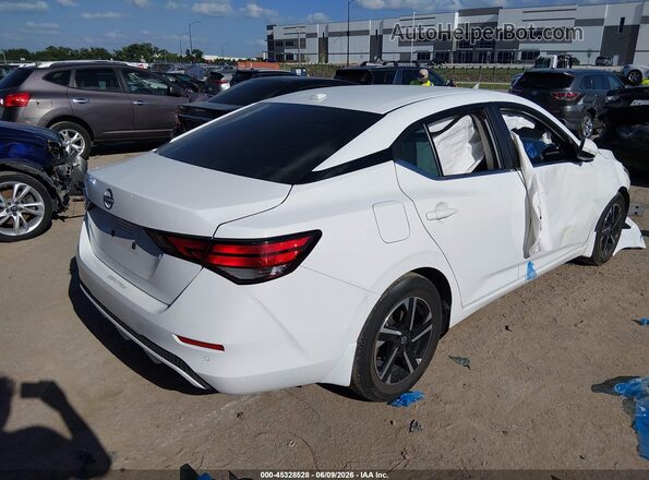 3N1AB8CV7SY218940 2025 NISSAN SENTRA White Rear right