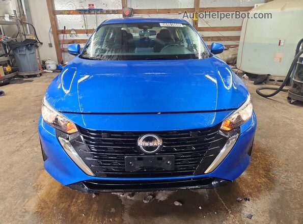 3N1AB8CV7SY236726 2025 NISSAN SENTRA Blue Вид спереду