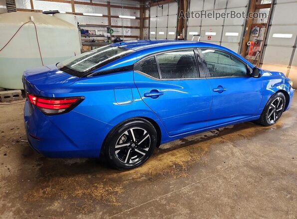 3N1AB8CV7SY236726 2025 NISSAN SENTRA Blue Задня права чверть