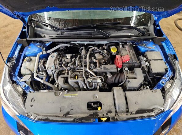 3N1AB8CV7SY236726 2025 NISSAN SENTRA Blue Вид задньої частини салону