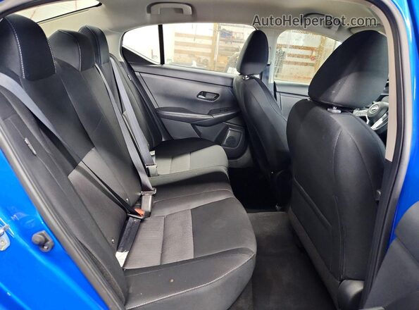 3N1AB8CV7SY236726 2025 NISSAN SENTRA Blue Вид задніх сидінь