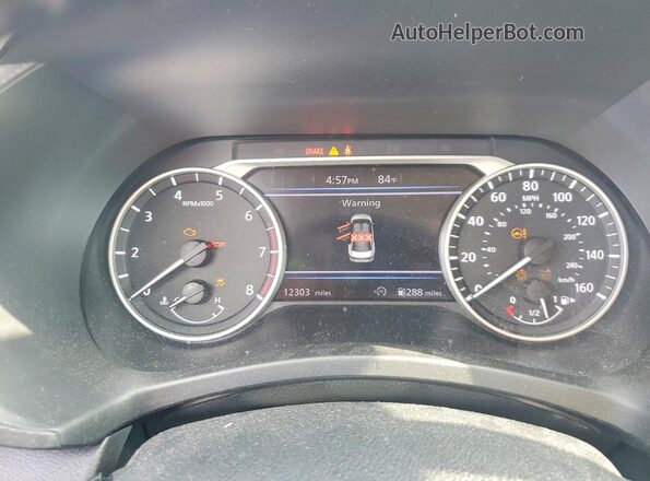 3N1AB8CV7SY247077 2025 NISSAN SENTRA Серый Вид щитка приборов