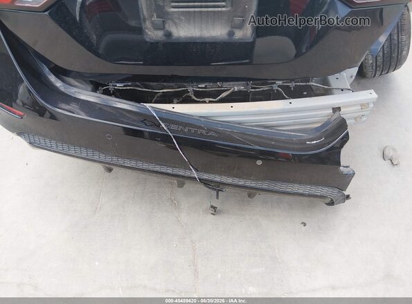 3N1AB8CV7SY267488 2025 NISSAN SENTRA Black Widok z przodu