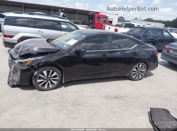 3N1AB8CV7SY267488 2025 NISSAN SENTRA Black Widok wnętrza 360 stopni
