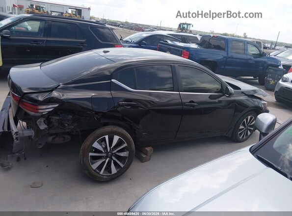 3N1AB8CV7SY267488 2025 NISSAN SENTRA Black Widok wnętrza z tyłu