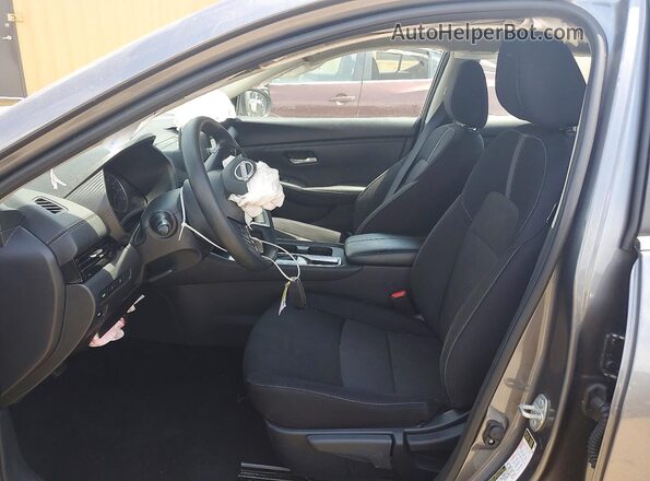 3N1AB8CV7SY287367 2025 NISSAN SENTRA Gray წინა სალონის ხედი