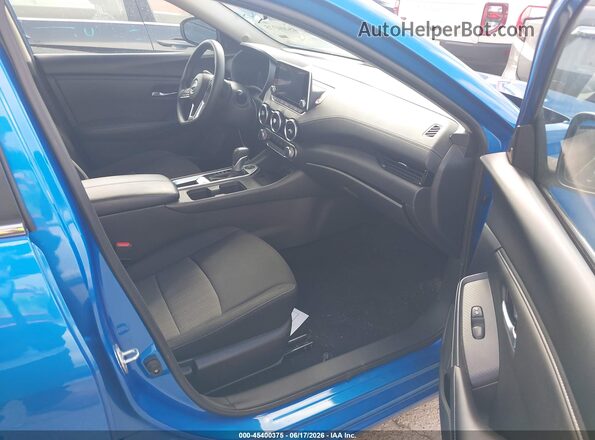 3N1AB8CV7SY295114 2025 NISSAN SENTRA Синий Вид салона спереди