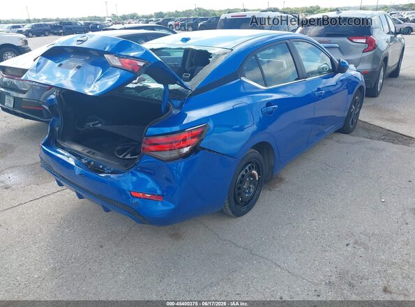 3N1AB8CV7SY295114 2025 NISSAN SENTRA Синий Задняя правая четверть