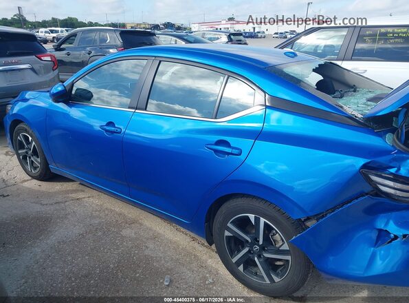 3N1AB8CV7SY295114 2025 NISSAN SENTRA Синий Панорамный вид салона 360°