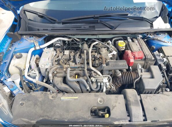 3N1AB8CV7SY295114 2025 NISSAN SENTRA Синий Вид сзади