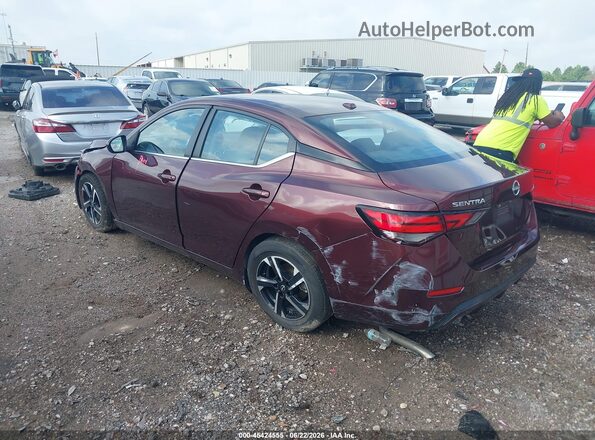 3N1AB8CV7SY302238 2025 NISSAN SENTRA Красный Задняя левая четверть