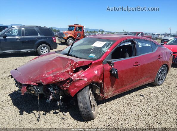 3N1AB8CV7SY362116 2025 NISSAN SENTRA Red 