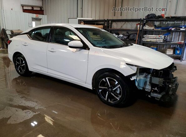 3N1AB8CV7SY375271 2025 NISSAN SENTRA White Передня права чверть