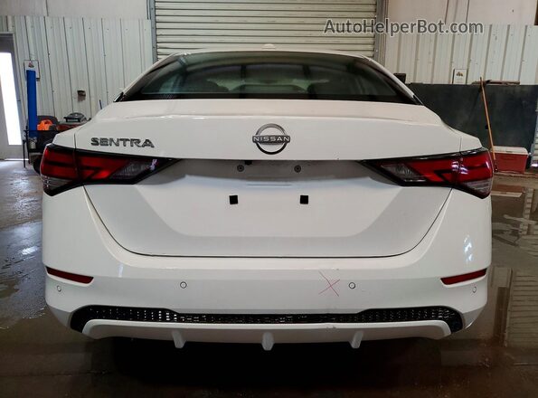 3N1AB8CV7SY375271 2025 NISSAN SENTRA White Вид ззаду