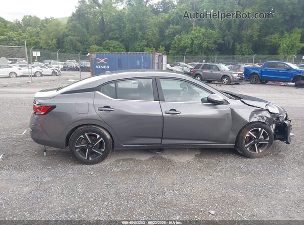 3N1AB8CV7SY390403 2025 NISSAN SENTRA Gray Widok wnętrza z tyłu
