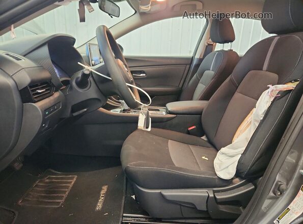 3N1AB8CV7SY390952 2025 NISSAN SENTRA Gray Front interior view