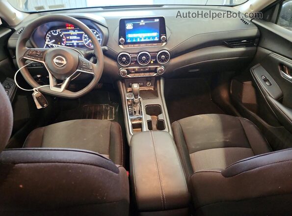 3N1AB8CV7SY390952 2025 NISSAN SENTRA Gray Dashboard view