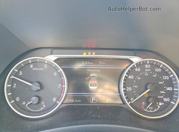 3N1AB8CV7SY403621 2025 NISSAN SENTRA Black Widok zestawu wskaźników