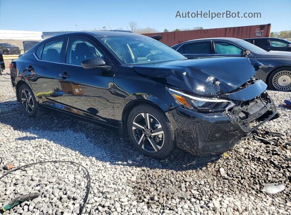 3N1AB8CV7SY403621 2025 NISSAN SENTRA Black Przód prawy