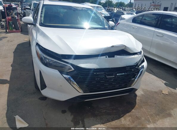 3N1AB8CV7SY408432 2025 NISSAN SENTRA White Widok z przodu