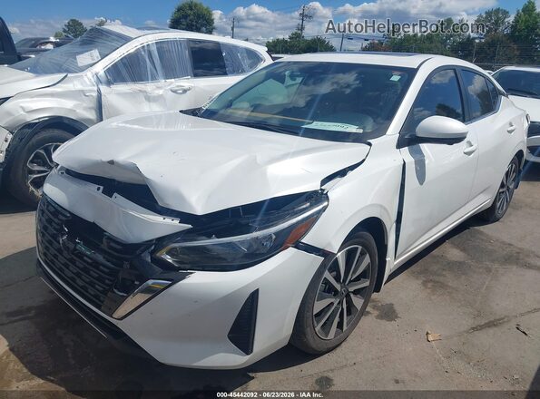 3N1AB8CV7SY408432 2025 NISSAN SENTRA White Przód lewy