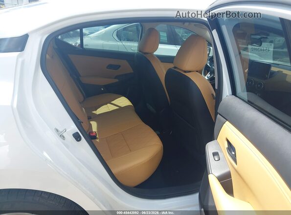 3N1AB8CV7SY408432 2025 NISSAN SENTRA White Widok naklejki z numerem VIN