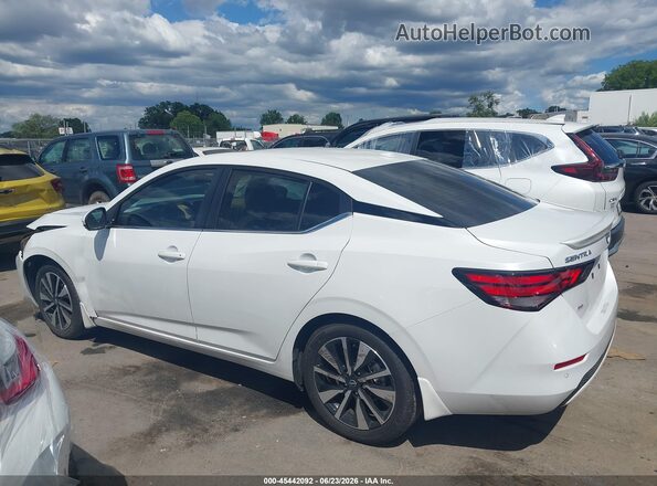 3N1AB8CV7SY408432 2025 NISSAN SENTRA White Widok wnętrza 360 stopni