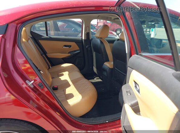 3N1AB8CV8LY257697 2020 NISSAN SENTRA Красный Вид наклейки с VIN-кодом