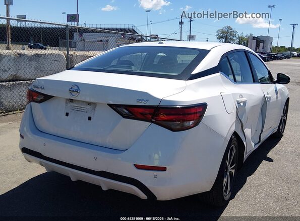 3N1AB8CV8LY287752 2020 NISSAN SENTRA White Tył prawy