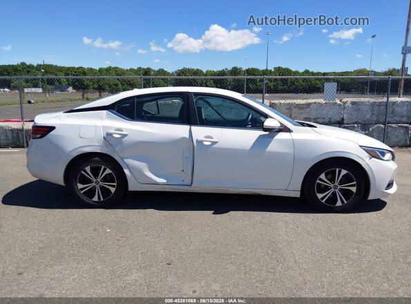 3N1AB8CV8LY287752 2020 NISSAN SENTRA White Widok z przodu