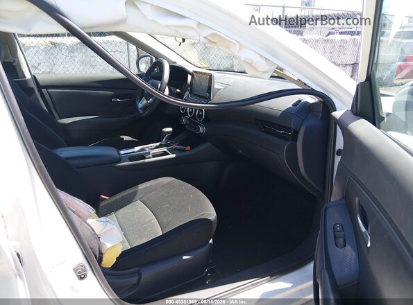 3N1AB8CV8LY287752 2020 NISSAN SENTRA White Widok wnętrza z przodu