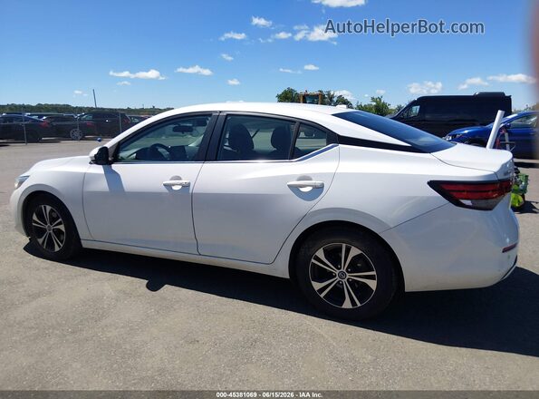 3N1AB8CV8LY287752 2020 NISSAN SENTRA White Widok wnętrza 360 stopni
