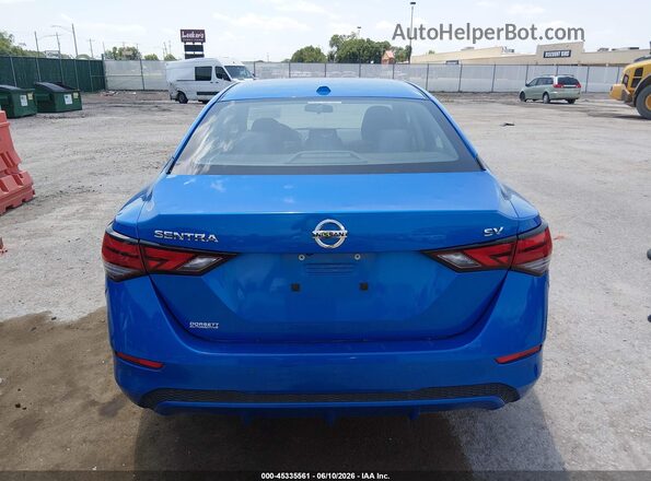3N1AB8CV8MY211286 2021 NISSAN SENTRA Blue 