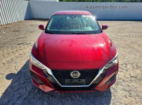 3N1AB8CV8MY219632 2021 NISSAN SENTRA Red 