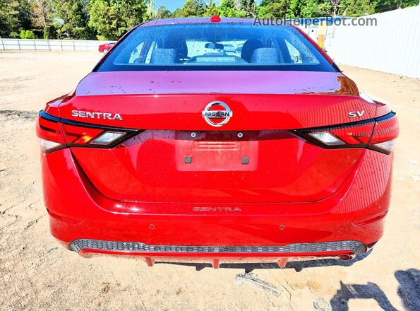 3N1AB8CV8MY219632 2021 NISSAN SENTRA Red 