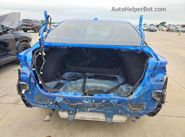 3N1AB8CV8MY266739 2021 NISSAN SENTRA Blue Вид ззаду