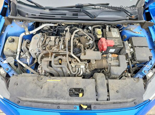 3N1AB8CV8MY266739 2021 NISSAN SENTRA Blue Вид задньої частини салону