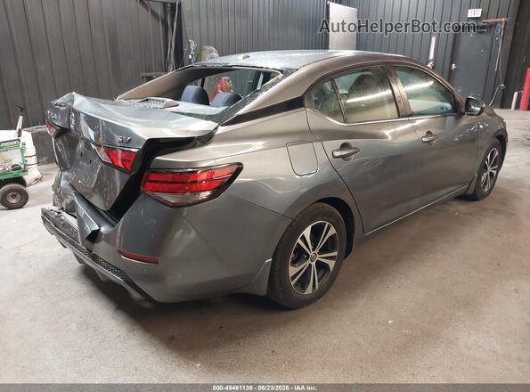 3N1AB8CV8MY283055 2021 NISSAN SENTRA Gray Tył prawy