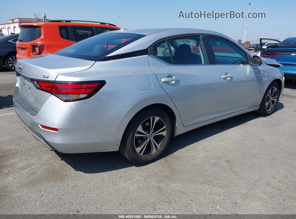 3N1AB8CV8MY293133 2021 NISSAN SENTRA Silver Rear right