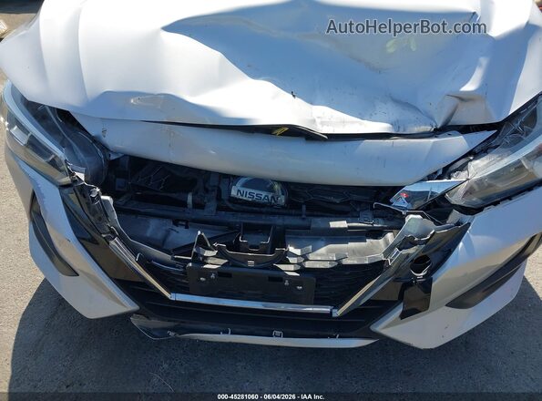 3N1AB8CV8MY293133 2021 NISSAN SENTRA Silver Front view