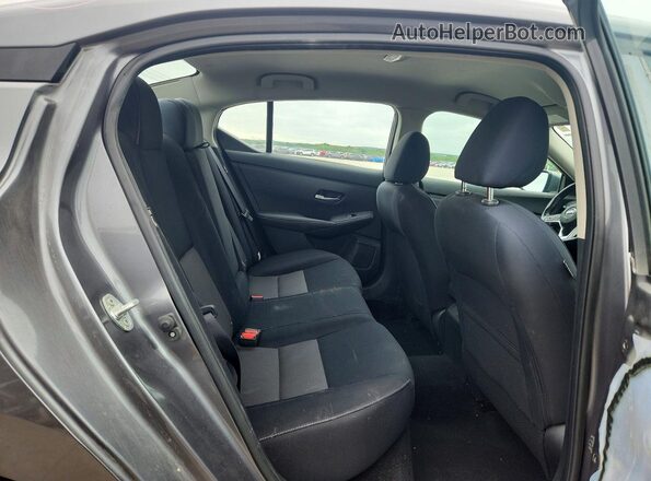 3N1AB8CV8MY316894 2021 NISSAN SENTRA Gray Rear seats view