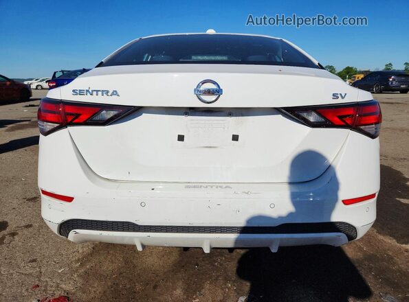 3N1AB8CV8NY224959 2022 NISSAN SENTRA White Widok z tyłu