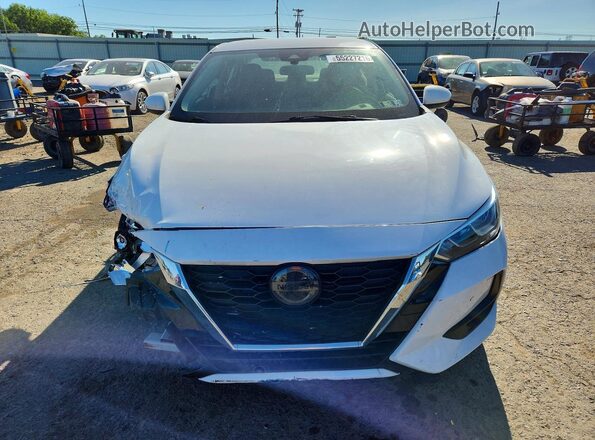 3N1AB8CV8NY224959 2022 NISSAN SENTRA White Widok z przodu