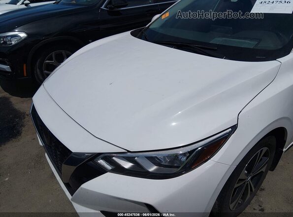 3N1AB8CV8NY233421 2022 NISSAN SENTRA White Widok z przodu