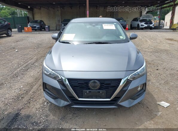 3N1AB8CV8NY306481 2022 NISSAN SENTRA Gray Vista del cuadro de instrumentos