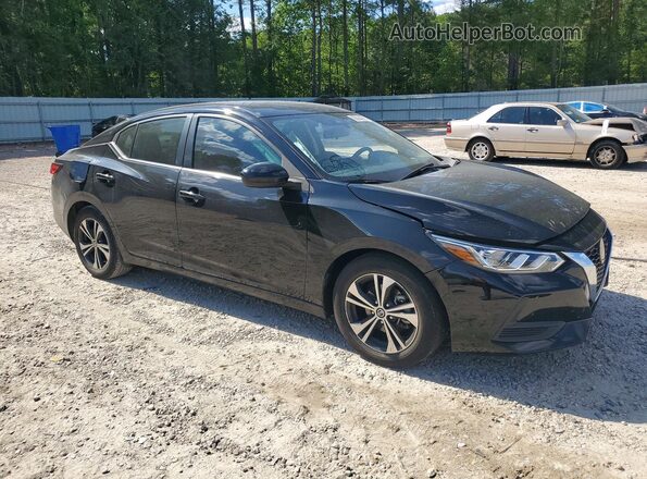 3N1AB8CV8PY227461 2023 NISSAN SENTRA Black Przód prawy